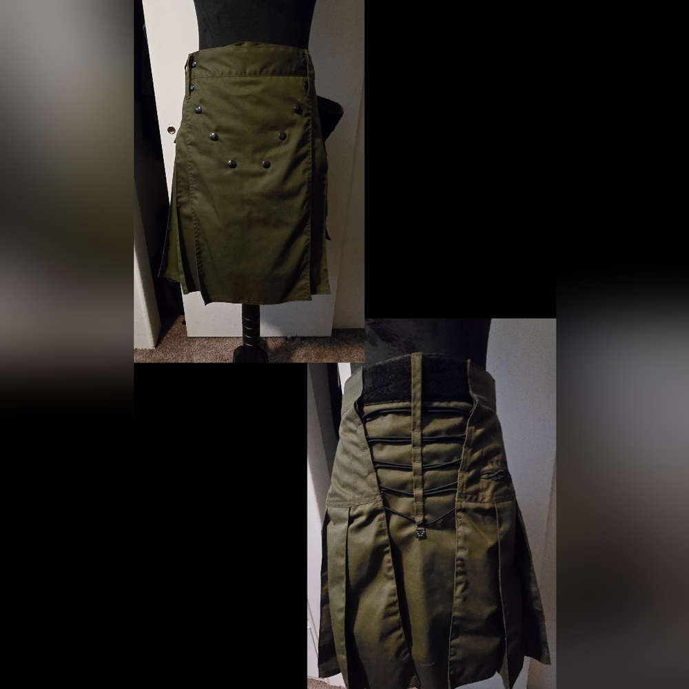 Utilikilt Olive Green